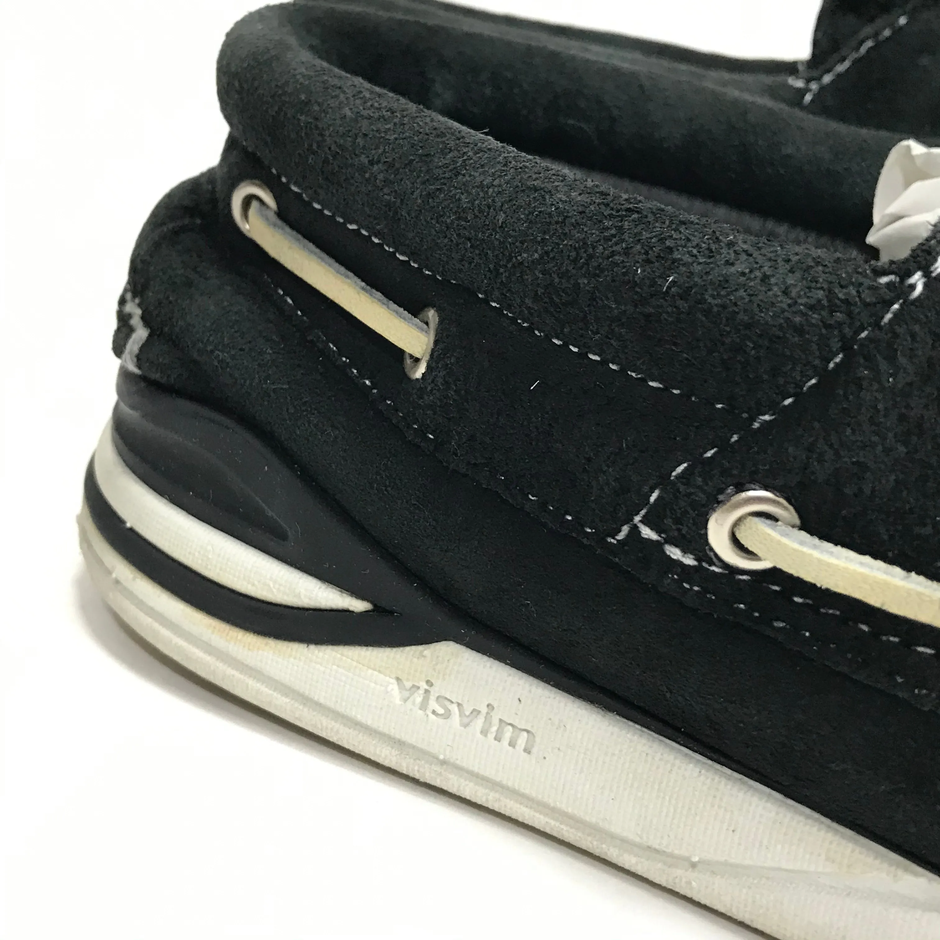 [11] Visvim Hockney Folk Suede Black