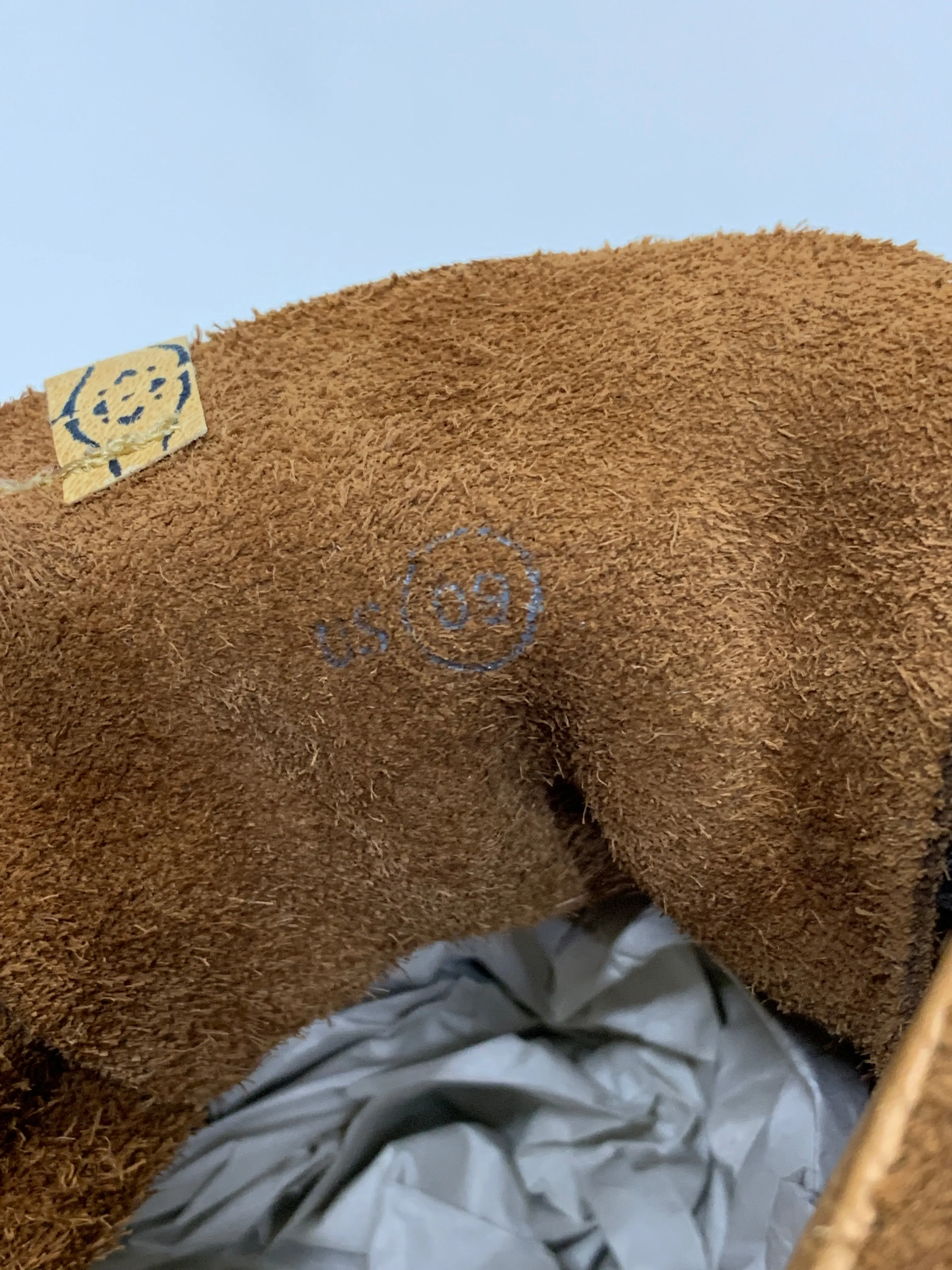 [9] Visvim FBT Lhamo Folk Suede Brown