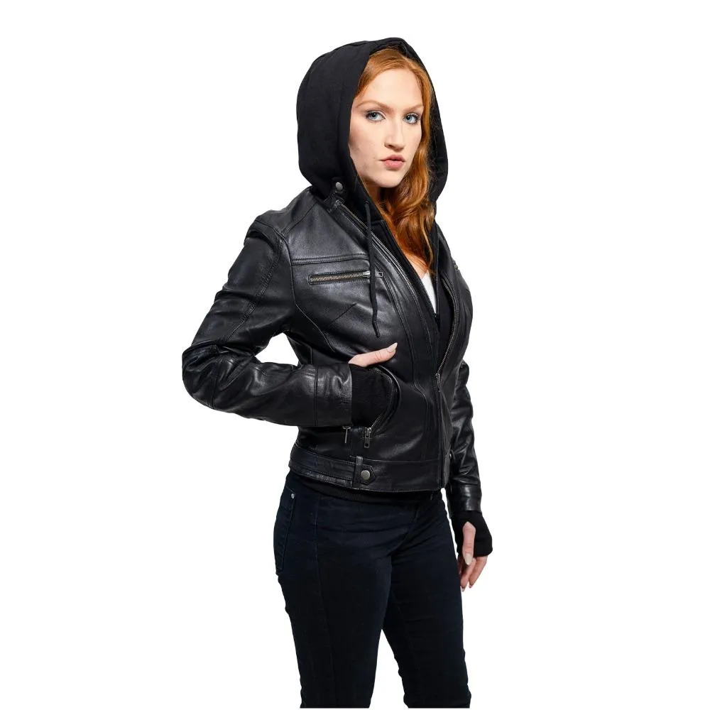 April - Women's Fashion Leather Jacket