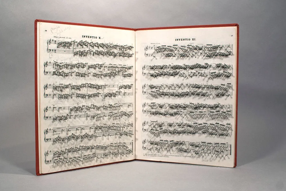 Bach Inventio X by Mary Bennett -SOLD!