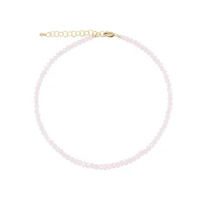 Blush Necklace (4MM Beads)
