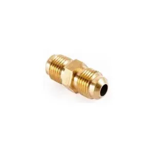 Brass Gas fitting 3-8 Flare Double Union for 3-8 Flare 01-1705