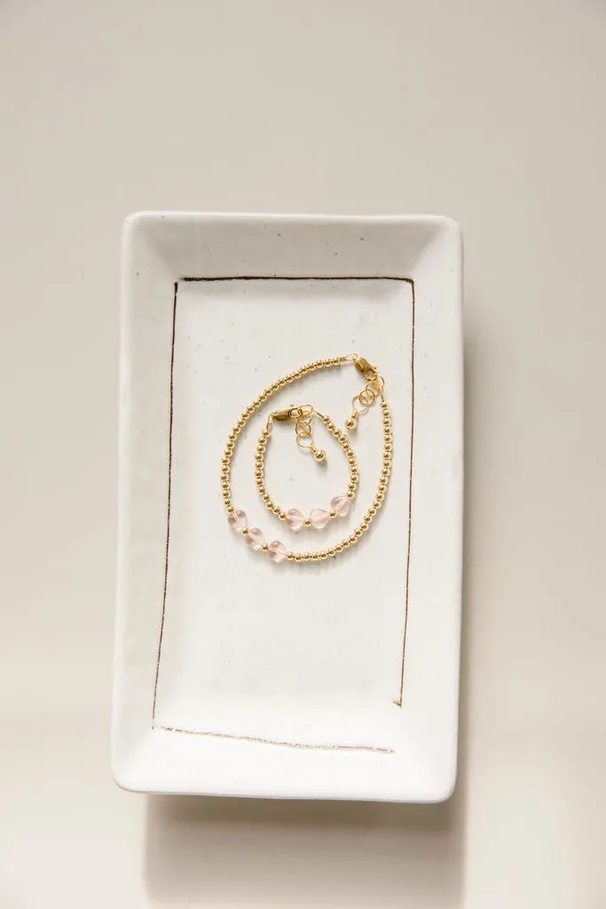 Cupid Mom   Mini Bracelet Set (4MM Beads)