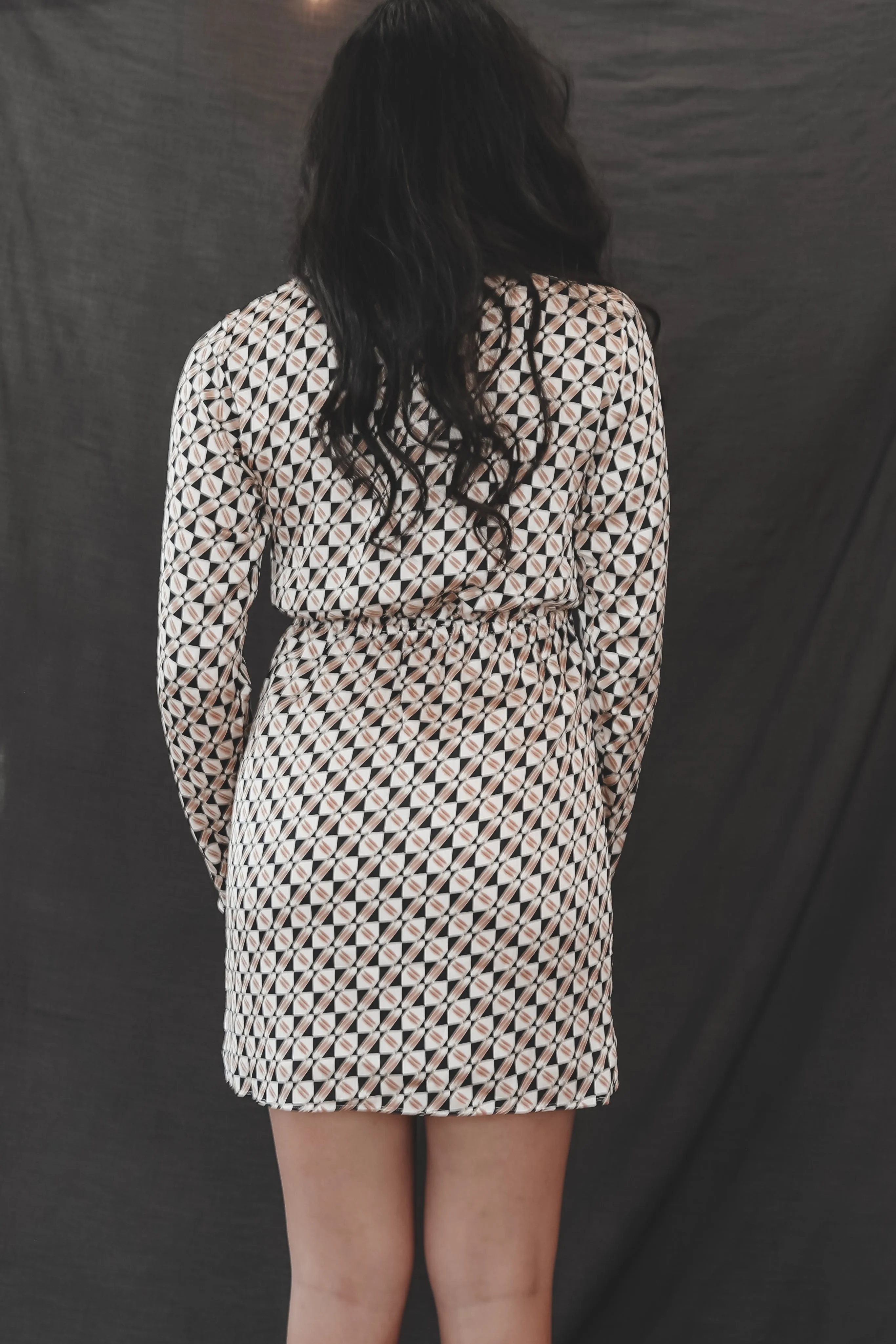 DEAL Make It Look Easy Long Sleeve Mini Dress