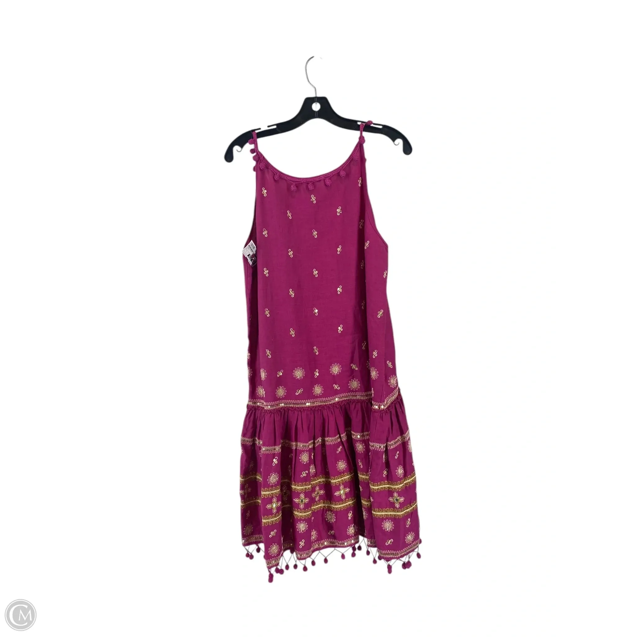 Dress Casual Short By Calypso St Barth In Purple, Size: S