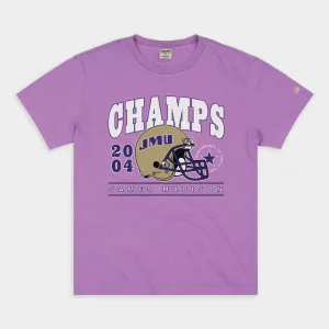 JMU Football 2004 National Champions Vintage Heavyweight Tee