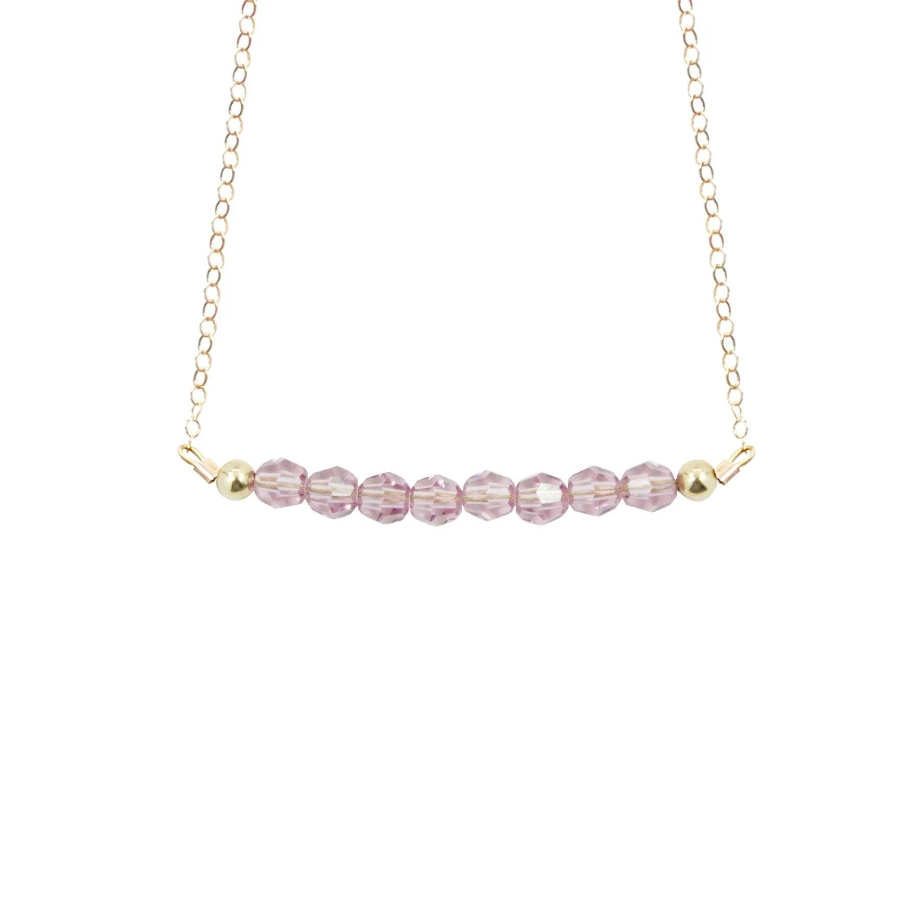 June Birthstone Necklace