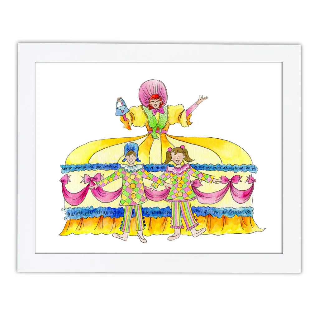 Mother Ginger Art Print