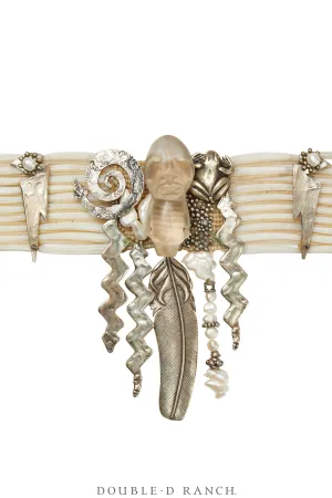 Necklace, Mummy's Bundle, Choker, Dentalium, Janet Jackson 1993 - 1995 World Tour, Hallmark, Vintage, 3286