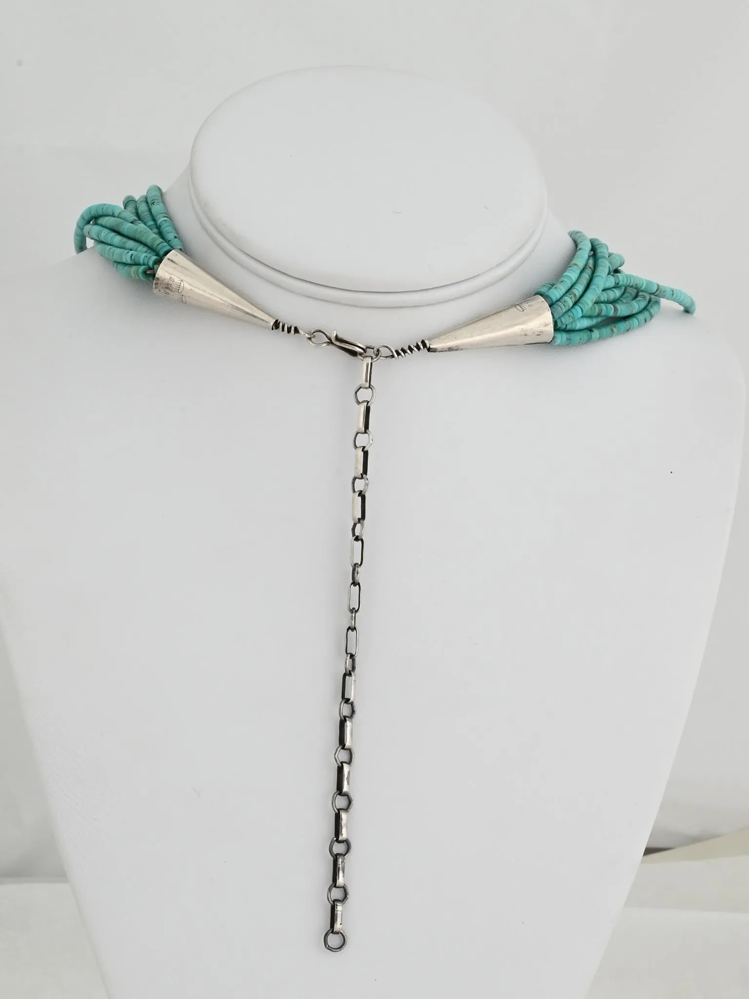 Necklace with Shell Pendant by Mary Coriz Lovato