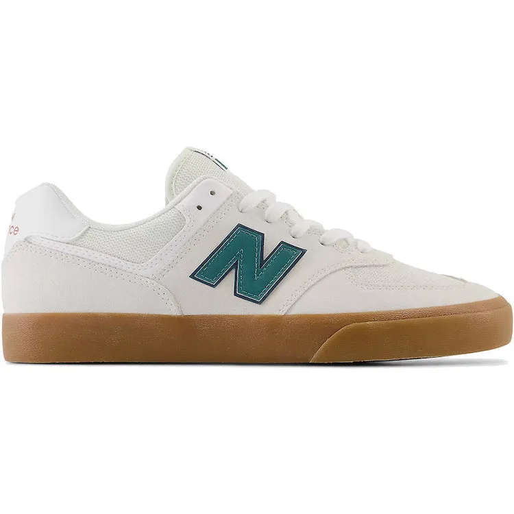 New Balance Numeric 574 Vulc Sea Salt/Teal Shoes
