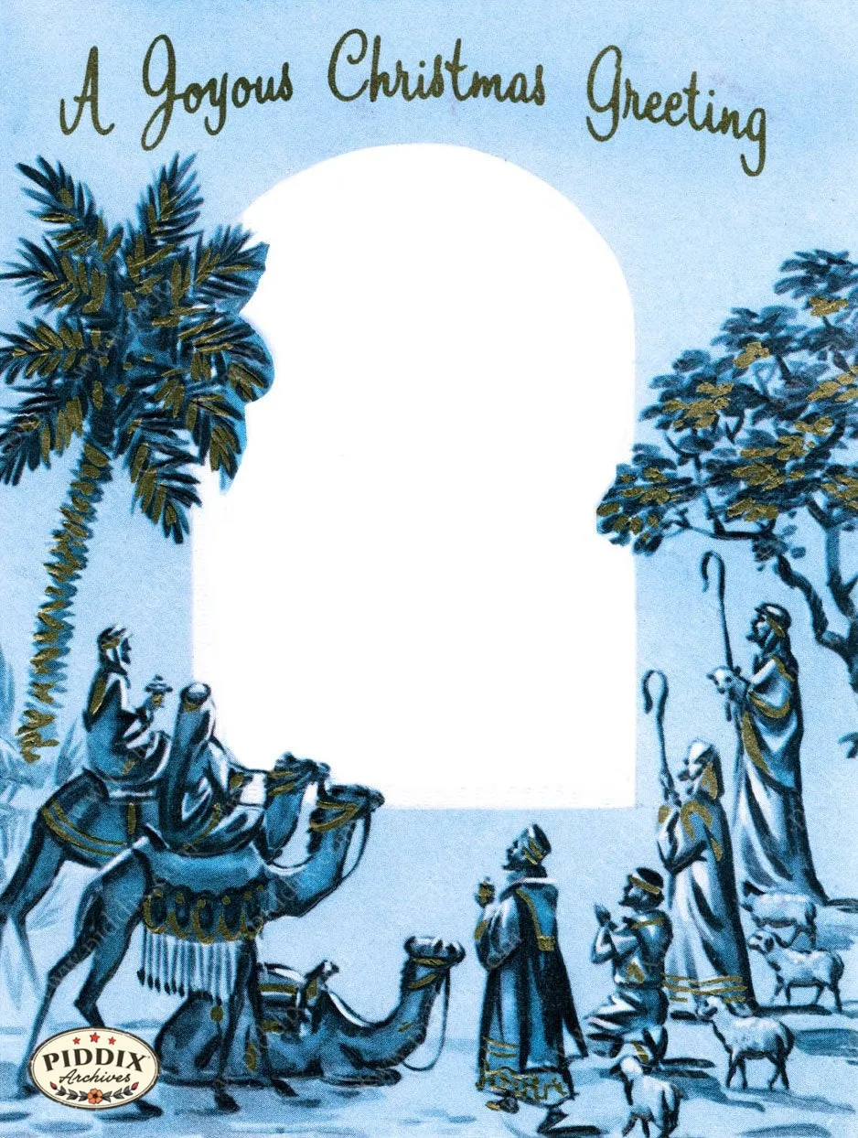 PDXC10067 -- Christmas Manger, Wise Men, Virgin Mary