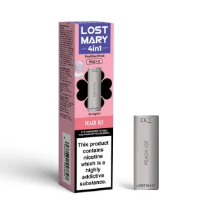 PEACH ICE LOST MARY 4IN1 PODS