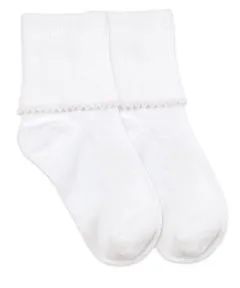 Picot Trim Sock