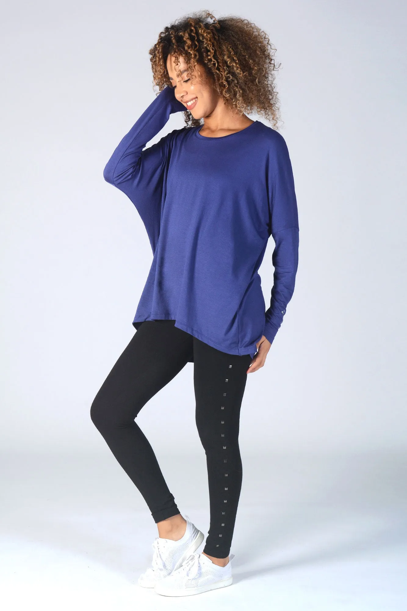 Script Long Sleeve Top