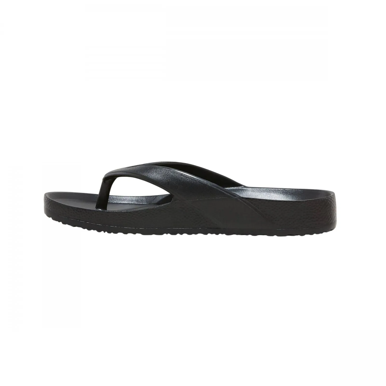 Shade & Shore Womens Traci Footbed Sandals 89258298 Black 8M