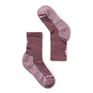 Smartwool - Kids' Hike Light Cushion Crew Socks - Argyle Purple