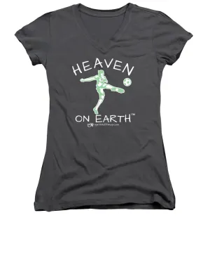 Soccer Heaven On Earth - Women's V-Neck