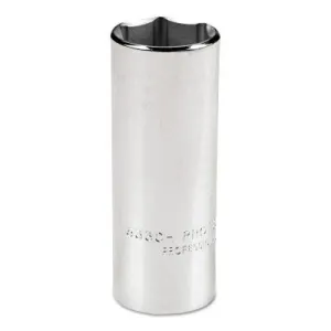 Stanley® Products Torqueplus Deep Sockets, 1/2 in Drive, 15/16 in Opening, 6 Points, 5330H