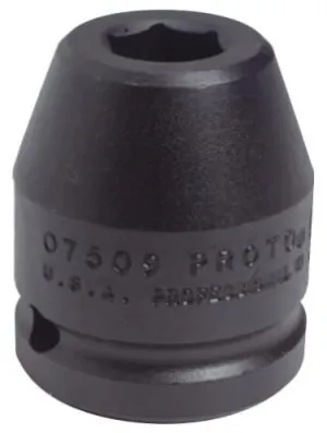 Stanley® Products Torqueplus Impact Sockets, 3/4 in Drive, 2 1/4 in Opening, 6 Points, 07536