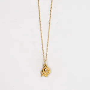 Vintage Saint Medal Rose / Mary Guadalupe v232