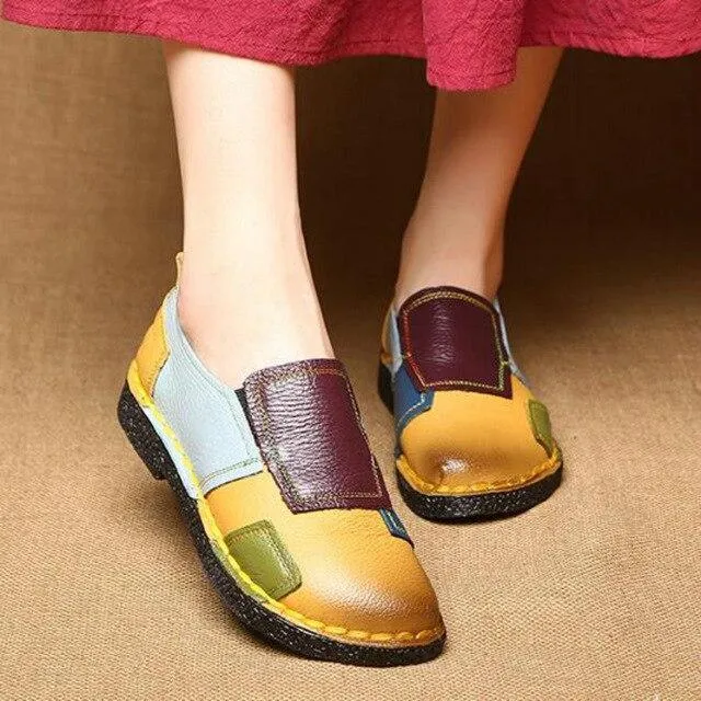 Women Moccasins Ballerina Shoes